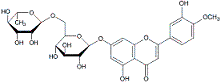 Image of molecular structure representing Diosmin