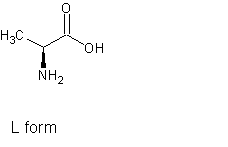 Image of molecular structure representing L-Alanine