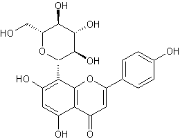 Image of molecular structure representing Vitexin