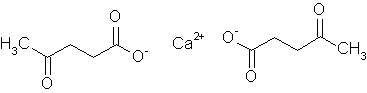 Image of molecular structure representing Calcium levulinate