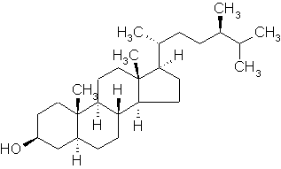 Image of molecular structure representing Campestanol