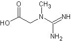 Image of molecular structure representing Creatine