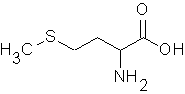 Image of molecular structure representing DL-Methionine