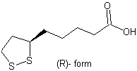 Image of molecular structure representing DL-alpha-Lipoic acid
