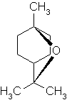 Image of molecular structure representing Eucalyptol
