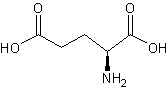 Image de la structure moléculaire représentant Acide L-glutamique