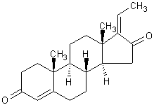 Image of molecular structure representing Guggulsterone