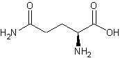 Image de la structure moléculaire représentant L-Glutamine