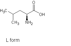Image of molecular structure representing L-Leucine