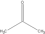 Image of molecular structure representing Acetone