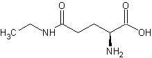 Image of molecular structure representing L-Theanine