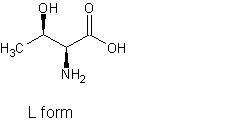 Image of molecular structure representing L-Threonine