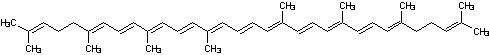 Image of molecular structure representing Lycopene