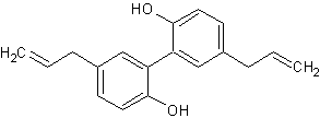 Image of molecular structure representing Magnolol
