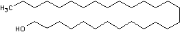 Image of molecular structure representing Octacosanol
