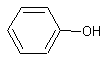 Image de la structure moléculaire représentant Phénol