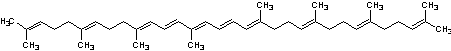 Image of molecular structure representing Phytofluene