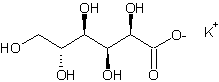 Image of molecular structure representing Potassium gluconate