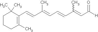 Image of molecular structure representing Retinal
