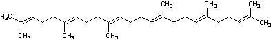 Image of molecular structure representing Squalene