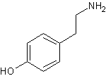 Image of molecular structure representing Tyramine