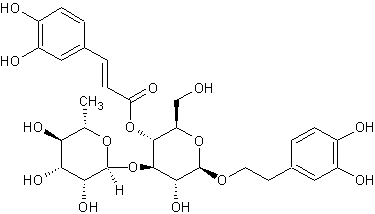 Image of molecular structure representing Verbascoside
