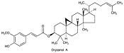 Image of molecular structure representing gamma-Oryzanol