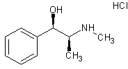 Image of molecular structure representing l-Ephedrine hydrochloride