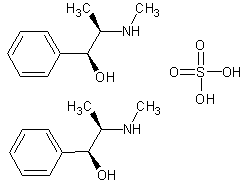 Image of molecular structure representing l-Ephedrine sulfate