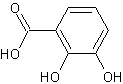 Image of molecular structure representing o-Pyrocatechuic acid