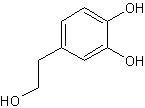 Image of molecular structure representing 3,4-Dihydroxyphenylethanol